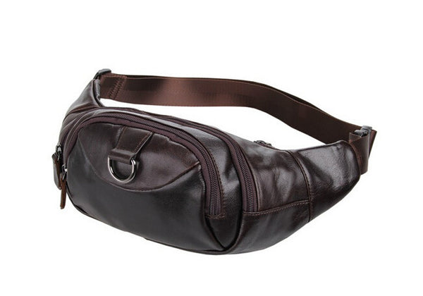 Fashion Durable Coffee Waist Bag