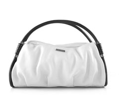 Quintessential Chunky Handles Solid Hobo Bag