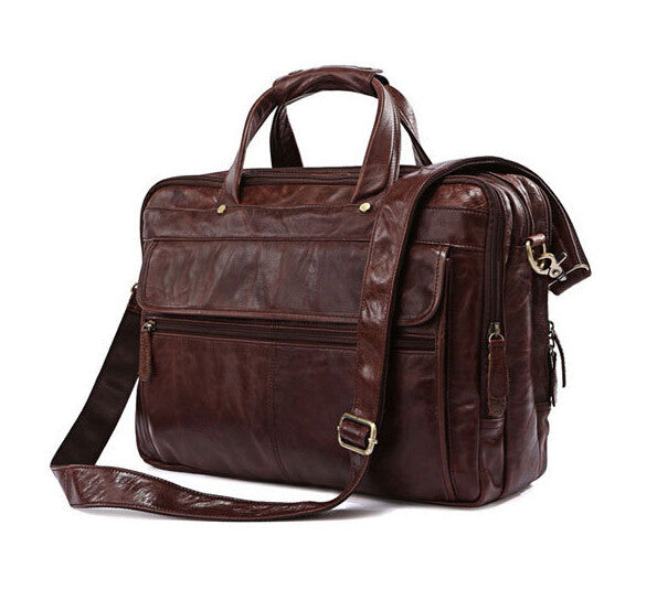 Charm Mr Professor Brown Briefcase Messenger