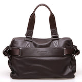 Fashion Solid Durable Brown Duffle Travel Bag