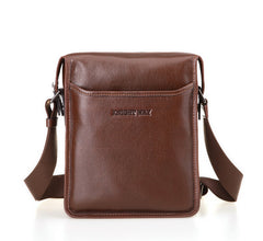 Vintage Solid Roomy Brown Messenger