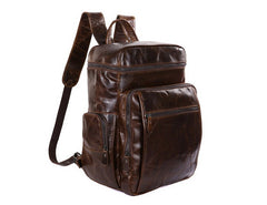 Vintage Solid Two Color Options Backpack Bag