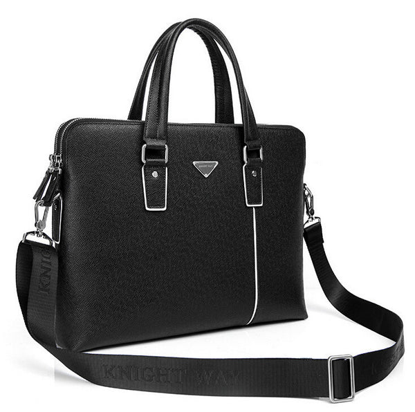 Fashion Solid Three Color Options Crossbody Briefcase