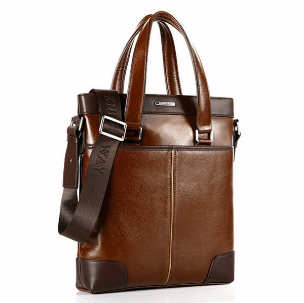 Fashion Dark Edges Briefcase Messenger