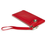 Mesh it up Solid Wristlet Bag