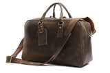 Fashion Roomy Solid Crossbody Duffle Travel Bag