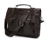 Fashion Gentleman Must-have Solid Briefcase Messenger
