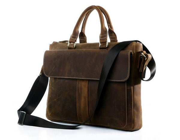 Fashionable Good Man Solid Brown Briefcase Briefcase