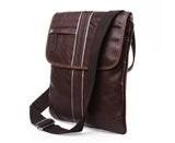 Modern European Style Solid Chocolate Briefcase Messenger