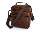 Classic Casual Solid Coffee Messenger