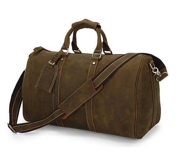 Fashionable Solid Roomy Duffle Travel Bag