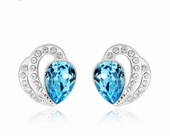 ERFA183 Trendy Charm Peacock Toy Stud Earrings