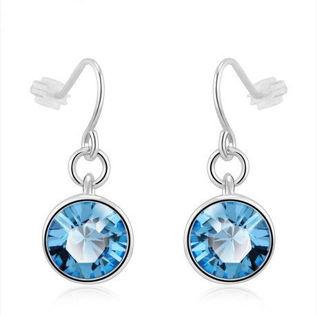 ERFA117 Fashion Charm Clean Ocean Dangle Earrings