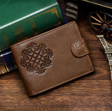 Charm Cowboy Solid Coffee Wallet