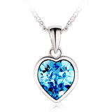 NLFA121 Classical Heart Classical Love Pendant Necklace