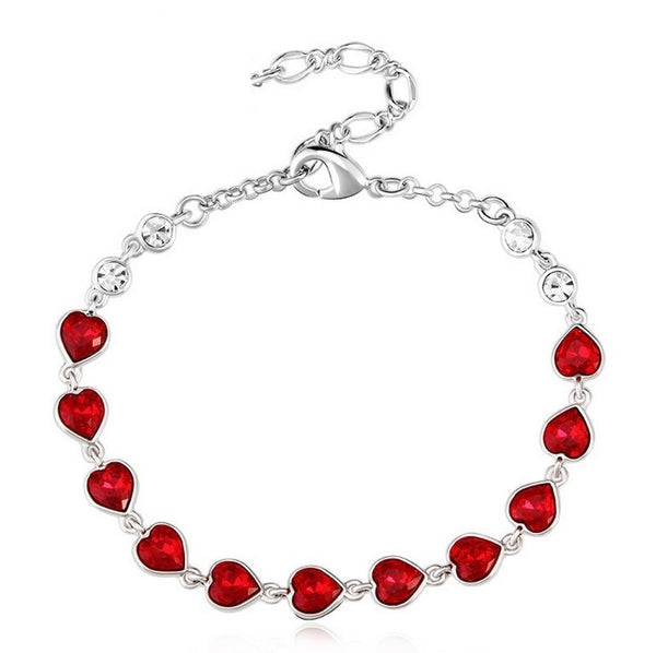 BLFA074 Fashion Charm Heart Link Bracelet