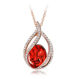 NLFA011 Charm Phoenix Eye Pendant Necklace