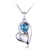 NLFA067 Fashion Combination of Hearts Pendant Necklace