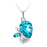 NLFA208 Charm Flower of Cupid  Pendant Necklace