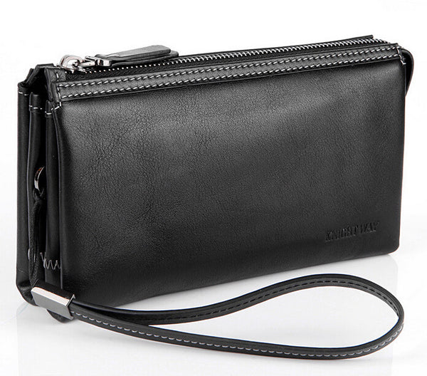 Fashion Durable Roomy Solid Wristlet Wallet