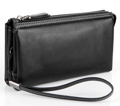 Fashion Durable Roomy Solid Wristlet Wallet