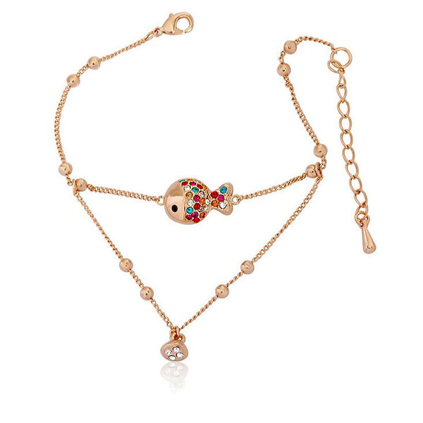 Fashion Charm Fish Anklet