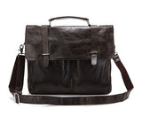 Fashion Gentleman Must-have Solid Briefcase Messenger