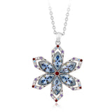 NLFA276 Fashion Dream Snow Pendant Necklace