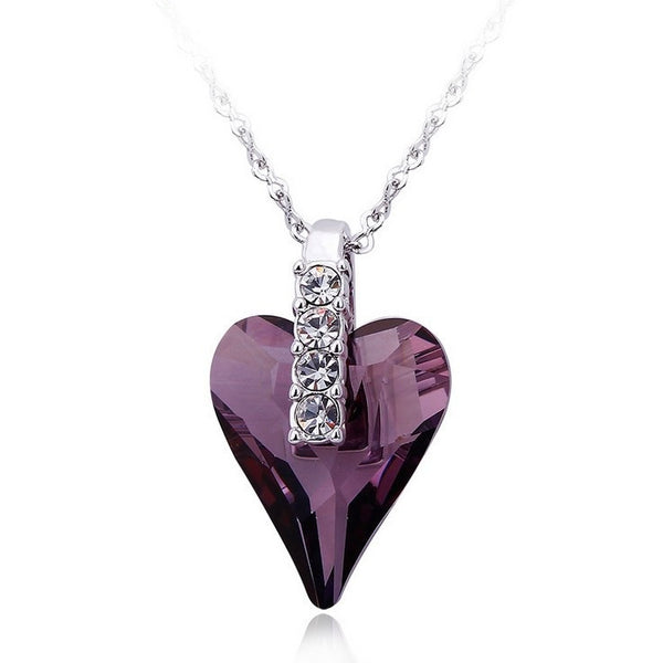 NLFA300 Charm Big Heart Big Love Pendant Necklace