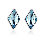 ERFA209 Fashion Charm Rhombus Stud Earrings