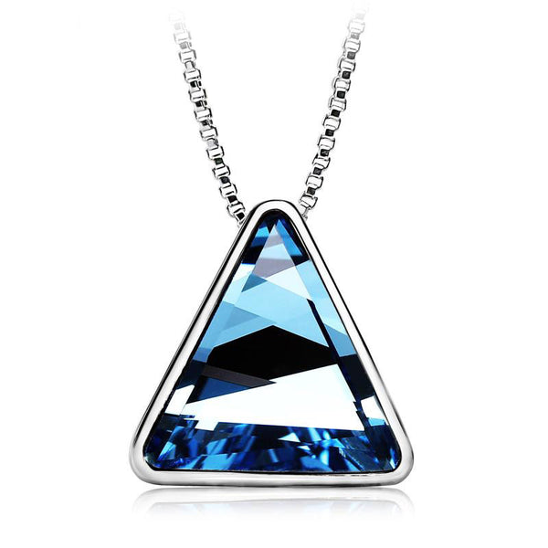 NLFA002 Charm Triangle Pendant Necklace