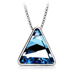 NLFA002 Charm Triangle Pendant Necklace