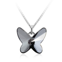 NLFA290 Charm Butterfly Pendant Necklace