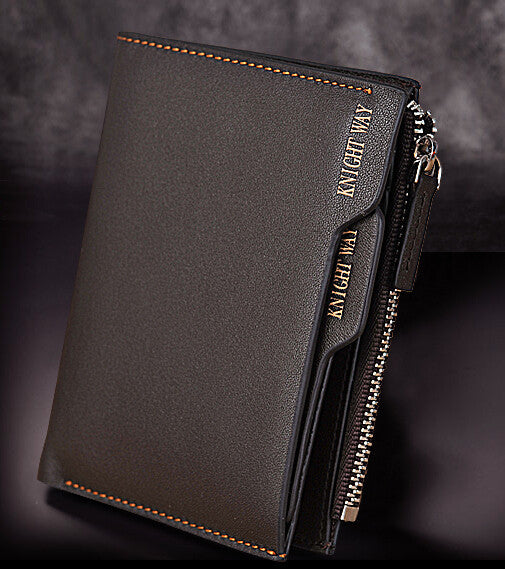 Trendy Black And Coffee Color Men Wallet