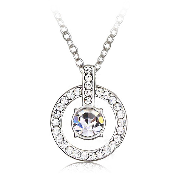 NLFA157 Charm Origion of Circle Pendant Necklace