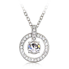 NLFA157 Charm Origion of Circle Pendant Necklace