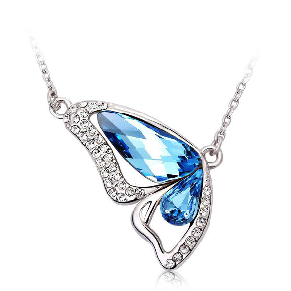 NLFA004 Charm Butterfly Pendant Necklace