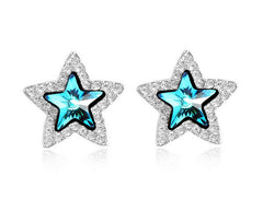 ERFA163 Fashion Charm Stars Stud Earrings