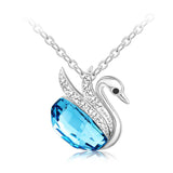 NLFA066 Charm Swan Pendant Necklace