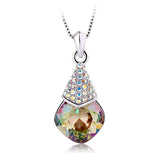 NLFA077 Fashion Water Drop Pendant Necklace