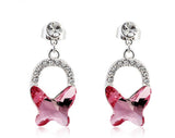ERFA178 Fashion Charm Butterfly Stud Earrings