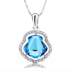 NLFA061 Fancy Water Drop  Pendant Necklace