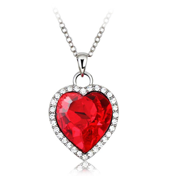 NLFA053 Charm Loving Heart Pendant Necklace