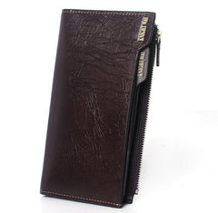 Fashion Two Color Options Brown Black Men Wallet