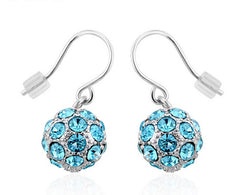 ERFA134 Fashion Charm Disco Ball Dangle Earrings