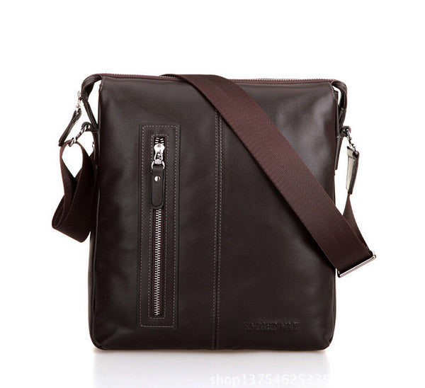 Trendy Charm Solid Brown Briefcase Messenger