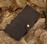 Classic Durable Solid Brown Wallet