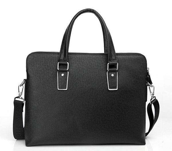 Fashion Solid Three Color Options Crossbody Briefcase