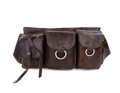 Vintage Durable Battle Fighter Triple Pockets Waist Bag