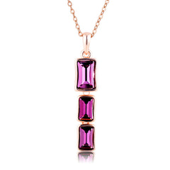 NLFA046 Fashion Charm Bamboo Pendant Necklace